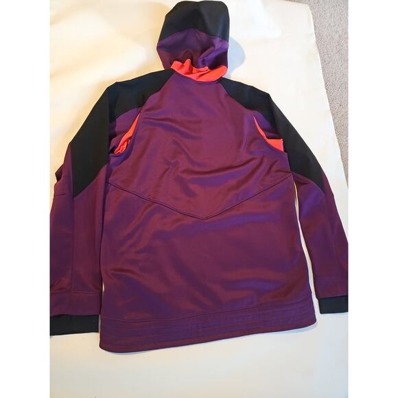 Nike Jacket Large Purple Hyper Elite Therma-Fit Athletic Zip Up Hooded Active - Picture 7 of 9